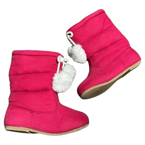 Janie and Jack girls winter boots size 7 - Picture 1 of 10